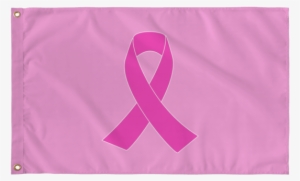 Breast Cancer Awareness Pink Ribbon Flag - Pink Ribbon