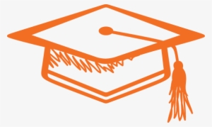 Graduationcap - Orange Graduation Cap Clipart