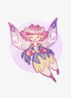 Clipart Magical Fairy Girl By Kaikaru On Deviantart - Purple Fairy Art Drawing