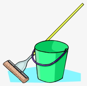 Mop And Bucket Png Clip Art