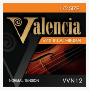 Valencia Vvn12 1/2 Set Violin Strings Steel Ball End - Anthonys Music