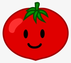 Free Cute Tomato Character Image Cartoon Graphics - Aardbei Tekening