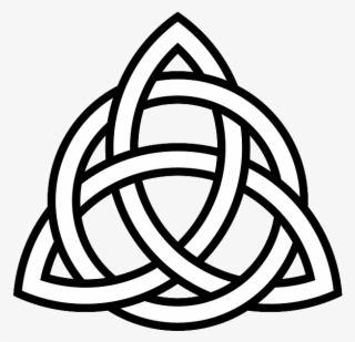 Celtic Knot Clipart - Triquetra With Circle