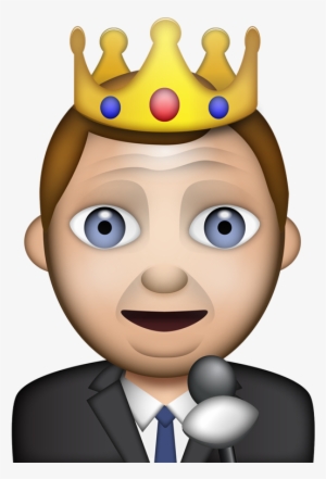 Transparent King Emoji