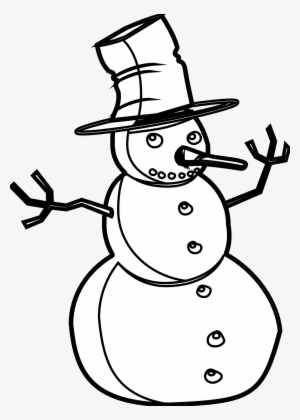 Snowman Black And White Snowman Black And White Christmas - Christmas Symbols Clip Art Black And White