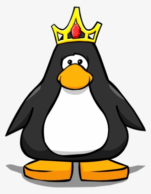 Queen's Crown Pc - Penguin With Santa Hat