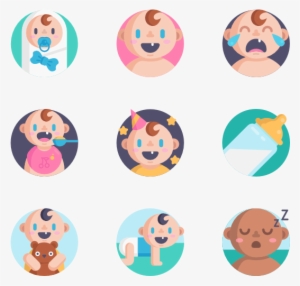 Baby - Baby Flat Icon Png