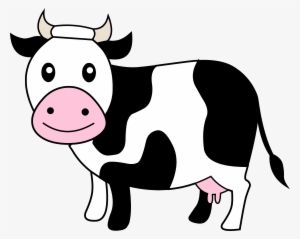 Cows Clipart Png Transparent Library - Cow Clipart
