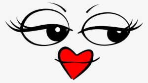 This Free Icons Png Design Of Seductive Female Smiley
