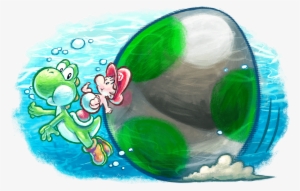 Yoshi's New Island Artwork Including Lots Of Crazy - Yoshi New Island Baby Mario
