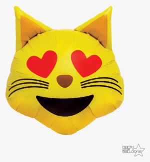 Emoji Cat Heart Eyes 22 In*