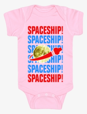 Spaceship Baby Onesy - Princess