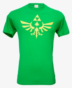 Green Yellow - Legend Of Zelda: Skyward Sword Triforce Symbol Messenger