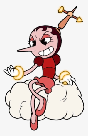 Hilda Berg - Cuphead Hilda Berg Png