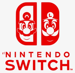 Red Variation - Http - //i - Imgur - Com/kq1bfaf - Nintendo Switch Logo Black