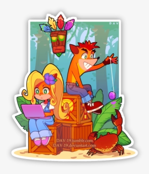 Crash Bandicoot And Coco Art