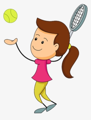Free Stock Psychology Clipart Memory - Playing Tennis Clip Art