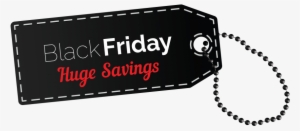 Black Friday Huge Savings Tag Png Clipart Image Friday - Black Friday Clip Art Free