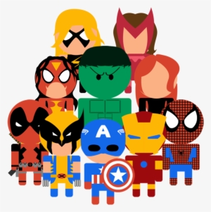 By Dreamchallenger On Deviantart - Avengers Chibi Png