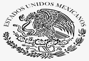 Mexican Flag Eagle Drawing - Escudo De Mexico Svg