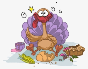 Turkey Vector Graphics - Turkey Eating Clipart