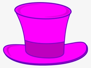Pink Top Hat Clipart