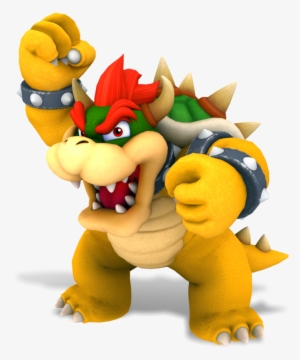 Bowser - - New Super Mario Bros U Bowser, HD Png Download -  594x553(#703612)