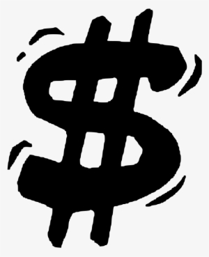 Png Free Library Dollar Clip Art Black And White Panda - Dollar Sign Clip Art Transparent