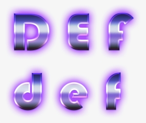 Neon Alphabet, Neon, Alphabet, Black Png And Psd - Alphabet
