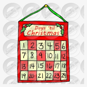 Image Transparent Stock Advent Calendar Clipart