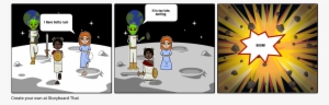 Alien - Destroyed Earth Png Cartoon