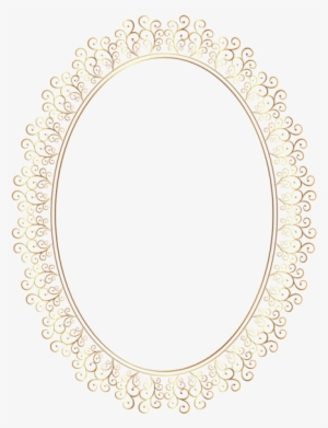 Silver Oval Frame Png Download - Transparent Background Oval Picture Frame Transparent