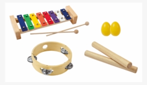 Kids' Musical Instrument Set, Eight Pieces - Set Instrumente Muzicale Copii