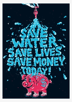 Poster Design For Save Water