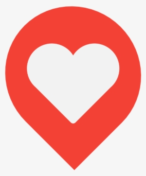 Love Map Marker - Heart