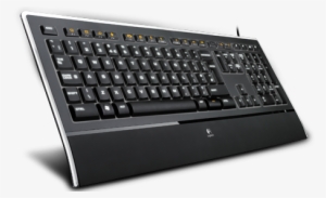 Computer Mouse - K740 Illuminated Keyboard, Black (nordic)