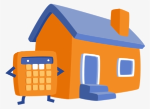 Home Loan Calculator - House Loan Cartoon Png