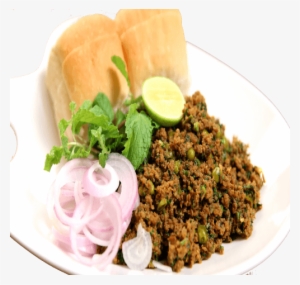 Mutton Keema With Pav - Pav Bhaji