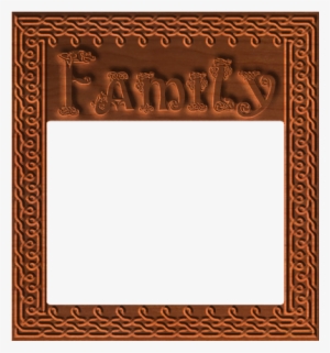 Celtic Family Frame - Family Photo Frame Png