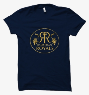 Rajasthan Royals -half Sleeve Navy Blue - Accenture Polo Shirt
