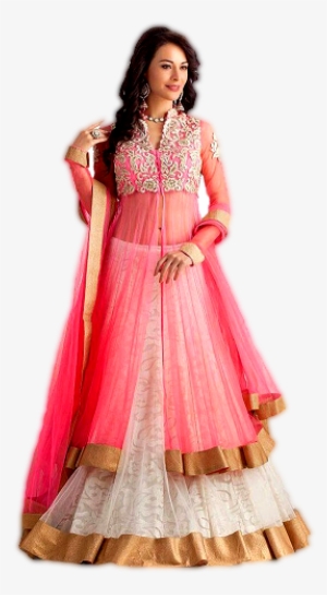 Pink Lengha With Lash Png - Party Wear Gaun Dress
