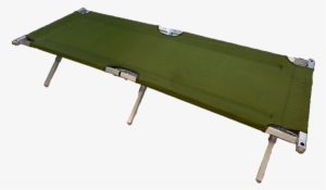 Military Folding Cot With Aluminum Frame - Cot Png