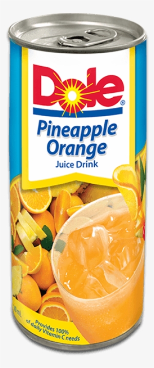 Dole Pineapple Orange Juice Drink - Dole Pineapple Juice 240ml