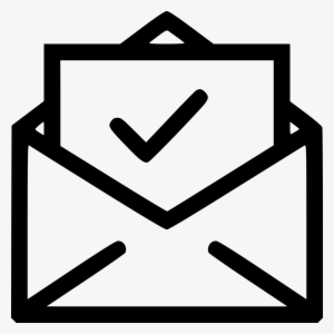 Right Clipart True Symbol - Turquoise Email Symbol