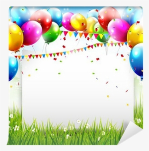 Colorful Birthday Background With Place For Text Wall - Verjaardag Achtergrond