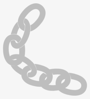Grey Chain Link Framed Clip Art - Chain Links Vector Png