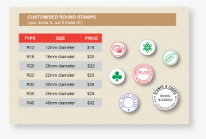 Round Stamps - Circle
