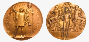 1912 Stockholm Gold, Silver, Bronze Medals - Zenone Imperatore