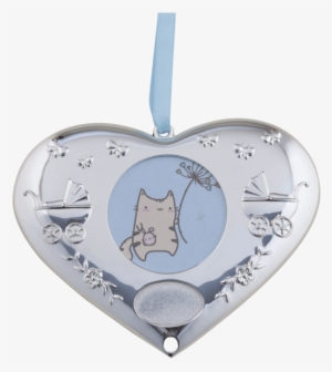 Heart-shaped Hanging Frame With Prams - Boar
