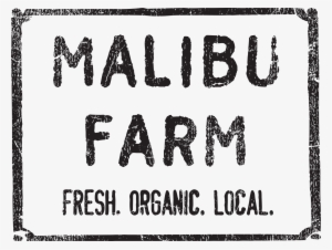 Directly Overlooking The Atlantic Ocean, Malibu Farm - Malibu Farm Miami Beach Logo